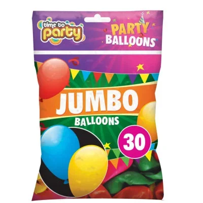 Jumbo Balloons 30pk