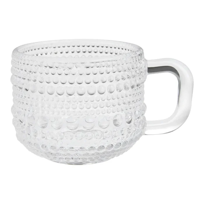 Jupiter Clear Glass Espresso Mug