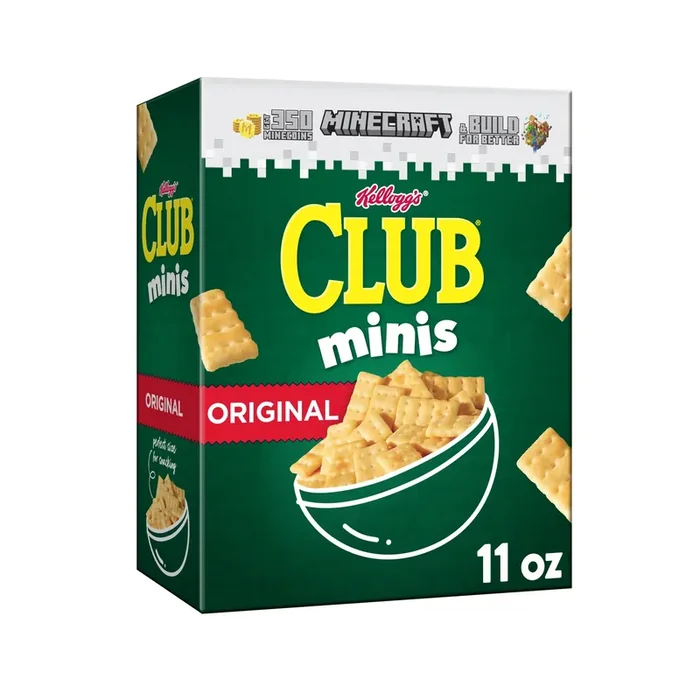 Kellogg‘s Club Crackers, Mini Snack Crackers, Original