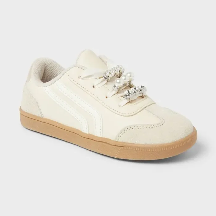 Kids‘ Boston Court Sneakers – Cat & Jack™ Beige 3