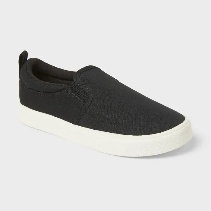 Kids‘ Hollis Slip-On Sneakers – Cat & Jack™ Black 3