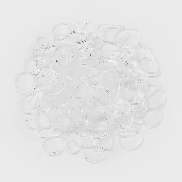 Kids‘ Medium Polybands – 500ct – Clear – Cat & Jack