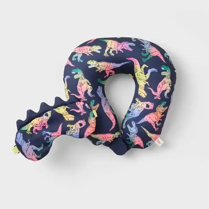 Kids‘ Neck Pillow and Eye mask Set Dino – Cat & Jack™️