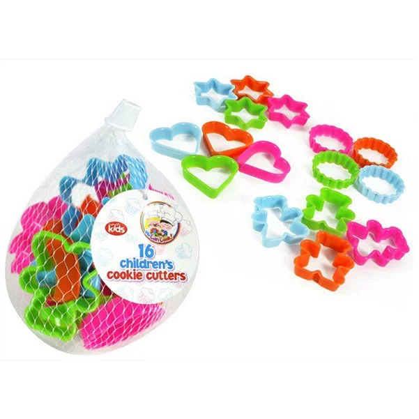Kids We Can Cook Cookie Cutters 16 Pack