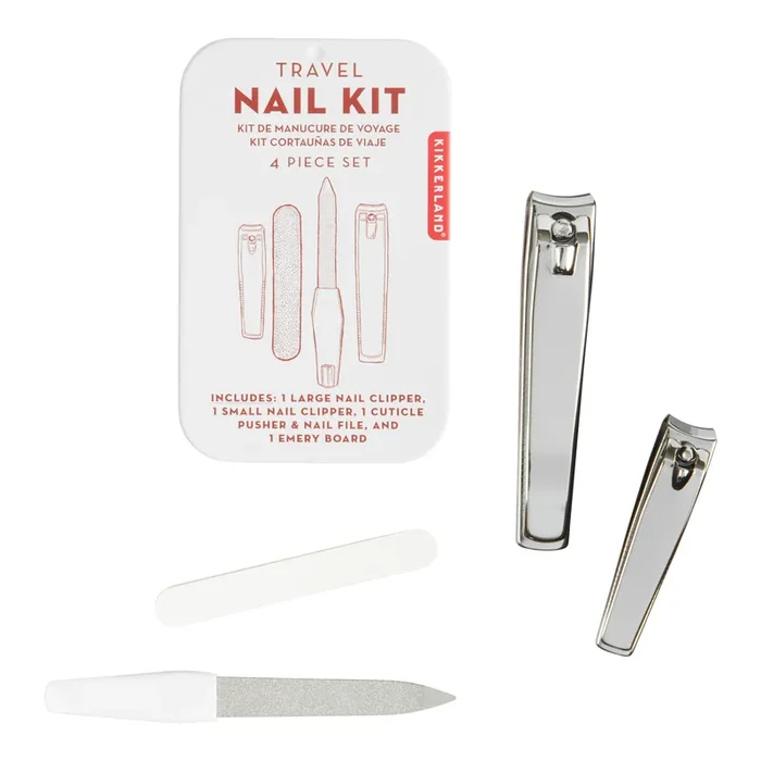 Kikkerland Travel Nail Kit 4 Piece
