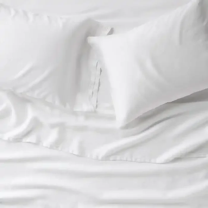 King 100% Linen Pillowcases White – Casaluna™
