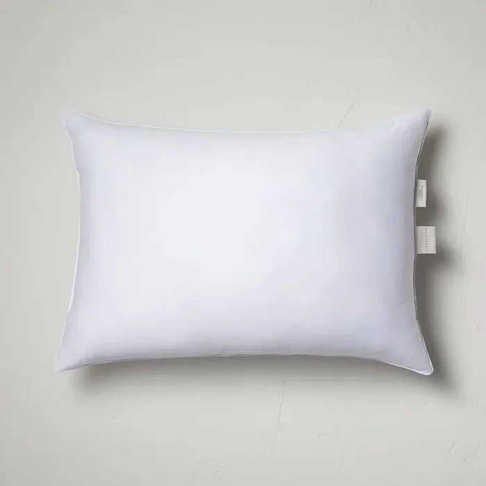 King Firm Machine Washable Down Alternative Pillow – Casaluna™ Hypoallergenic, 300 Thread Count Cotton Cover