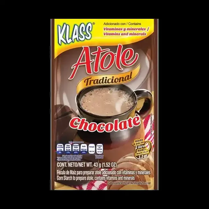 Klass Atole Chocolate (4x12ct) 1.52 oz
