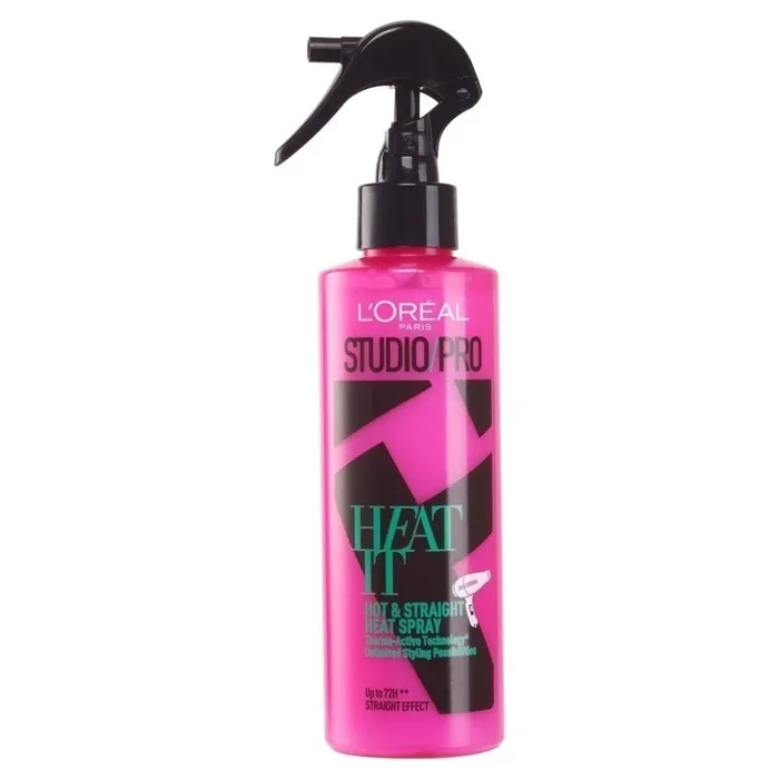 L’Oreal Heat It Hot & Straight Heat Protection Spray 200ml