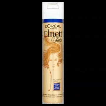 L’Oreal Paris elnett satin extra strong fixation hair spray (only available within the EU)