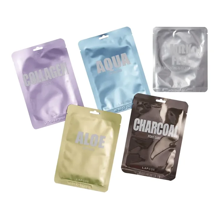 Lapcos Rejuvenating Korean Beauty Sheet Mask Set 4 Pack