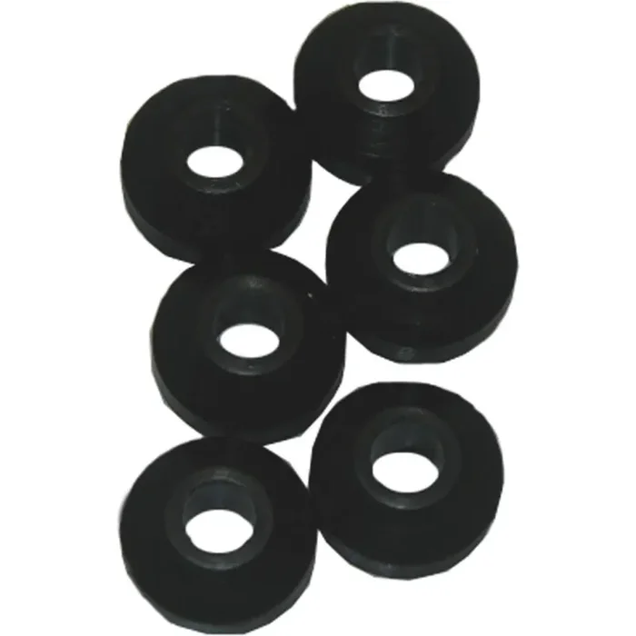Lasco 1/2 In. Black Beveled Bibb Faucet Washer (6 Ct.)