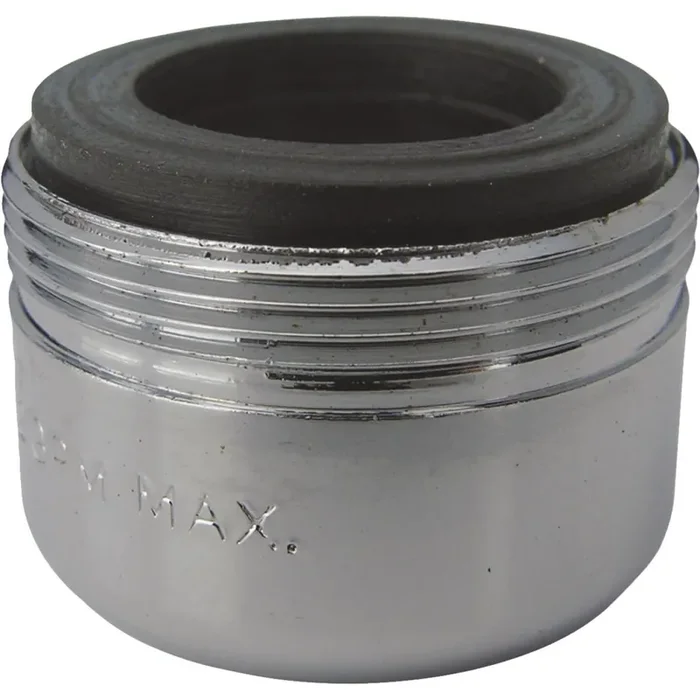 Lasco 1.8 GPM 55/64 In. Male Dual Thread Aerator, Chrome-Plated