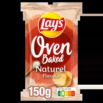 Lays Oven baked salty natural crisps
