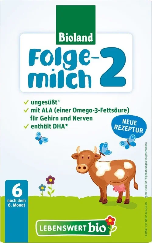 Lebenswert Organic follow-on milk 2 baby formula (from 6 months)