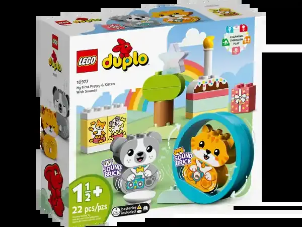 LEGO© DUPLO MY 1ST PUPPY & KITTEN SOUND