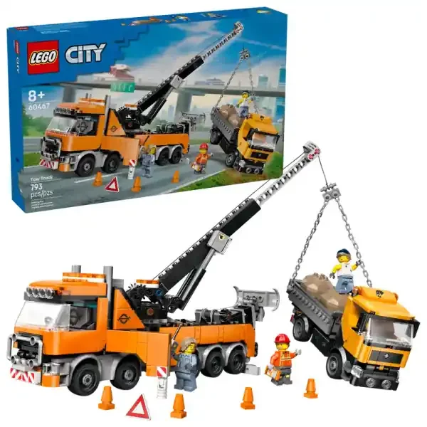 LEGO CITY TOW TRUCK WITH CRANE