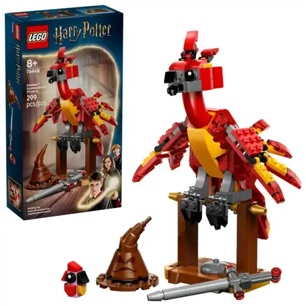 LEGO HARRY POTTER FAWKES DUMBLEDORES PHOENIX