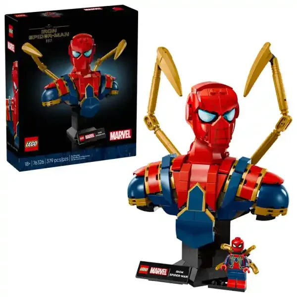 LEGO MARVEL IRON SPIDER-MAN BUST