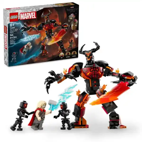 LEGO MARVEL THOR VS SURTUR CONSTRUCTION