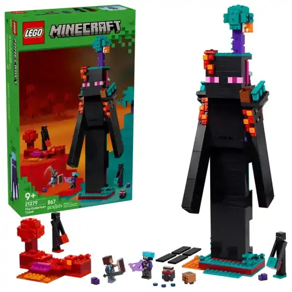LEGO MINECRAFT THE ENDERMAN TOWER