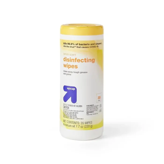 Lemon Scent Disinfecting Wipes – 35ct – up&up™