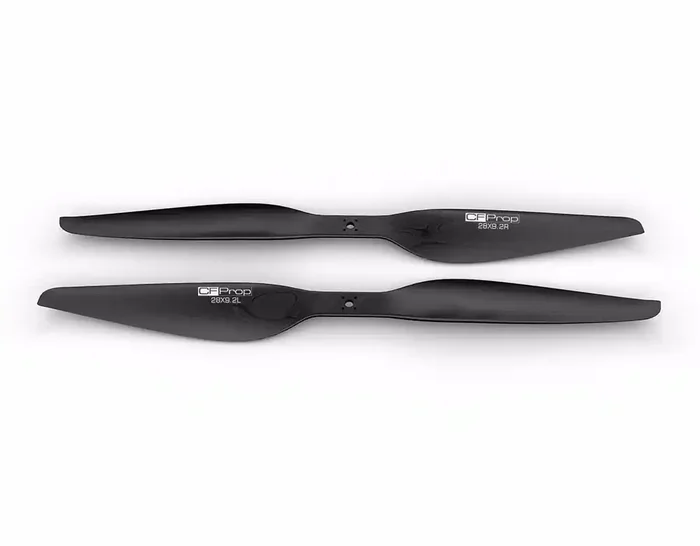 LIGPOWER G28*9.2 Prop-2PCS/PAIR Factory Supply Glossy Carbon Fiber UAV Drone Propeller