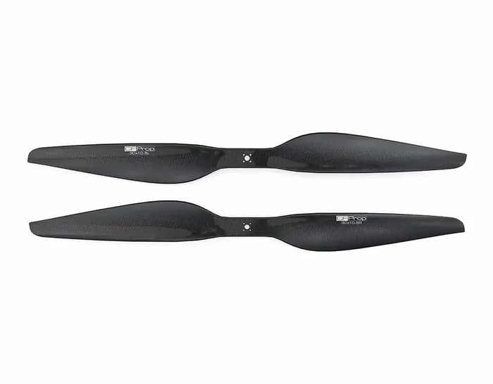 LIGPOWER G30*10.5 Prop-2PCS/PAIR High Efficiency Glossy Carbon Fiber Propeller for Big Drones