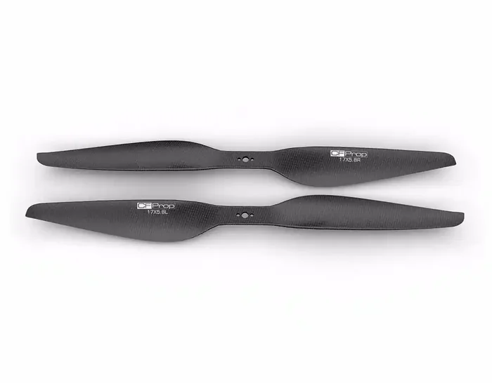LIGPOWER P17*5.8 Prop-2PCS/PAIR High-Performance Carbon Fiber Propeller for Efficient UAV Drone