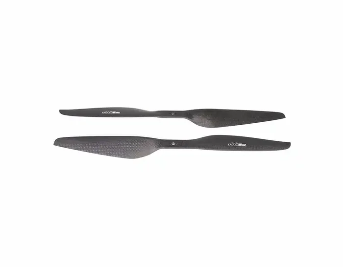 LIGPOWER P24*7.2-10mm Hole Prop-2PCS/PAIR Polished Carbon Fiber Propeller For UAV Drone