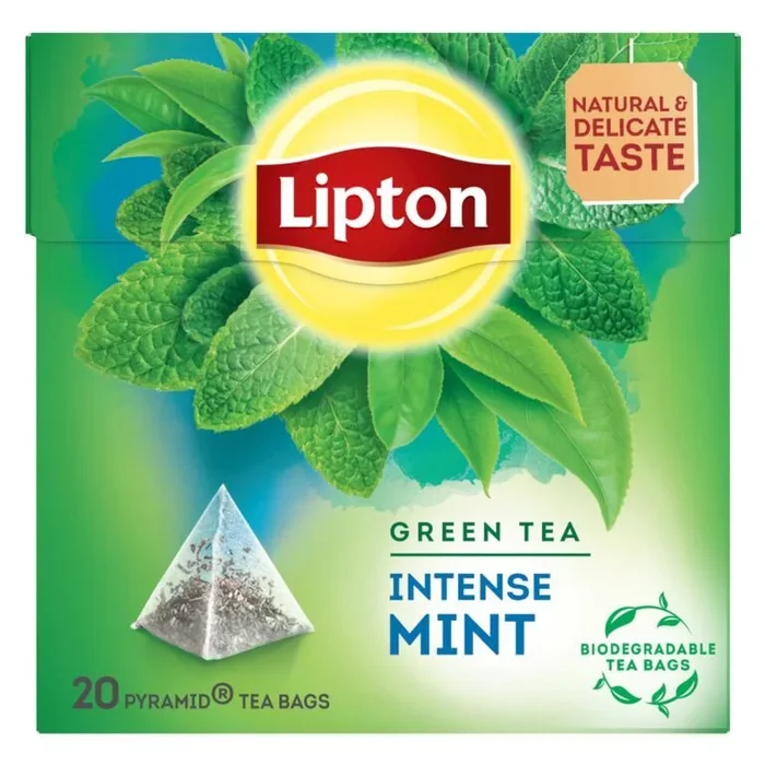 Lipton Intense mint green tea