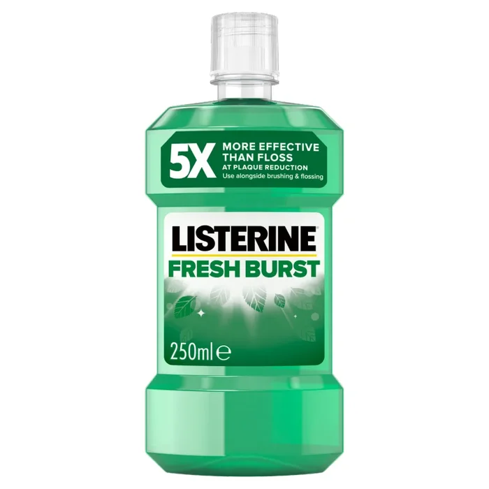 Listerine Mouthwash Fresh Burst 250ml – Case of 6