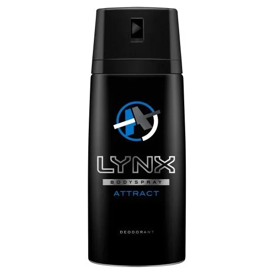 Lynx Deodorant Body Spray Attract For Him 150ml – Case of 6