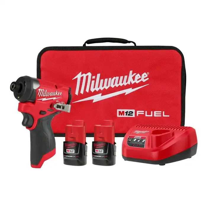 M12 FUEL™ 1/4″ Hex Impact Driver Kit