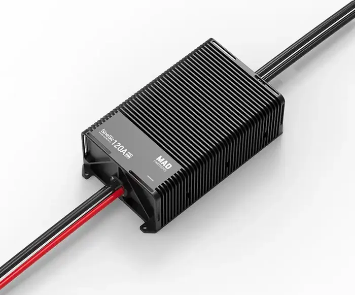 MAD SineSic 120A Pro 400V High Power Density Drone ESC Motor Speed Controller