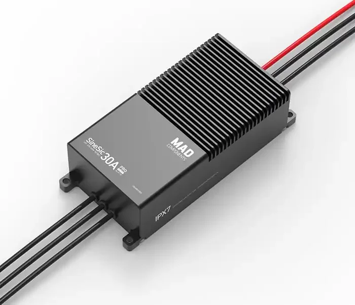 MAD SineSic 30A Pro 600V High Power Density Drone ESC Motor Speed Controller