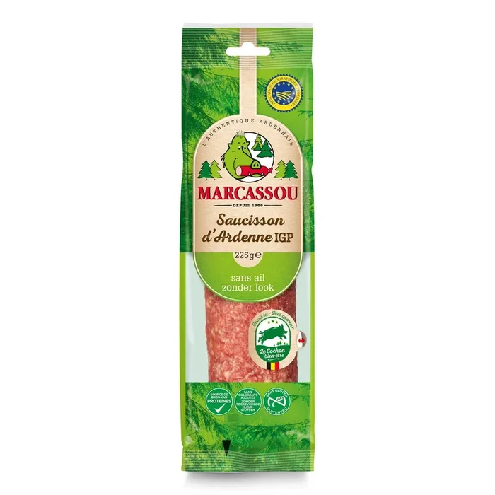 Marcassou Ardense sausage without garlic