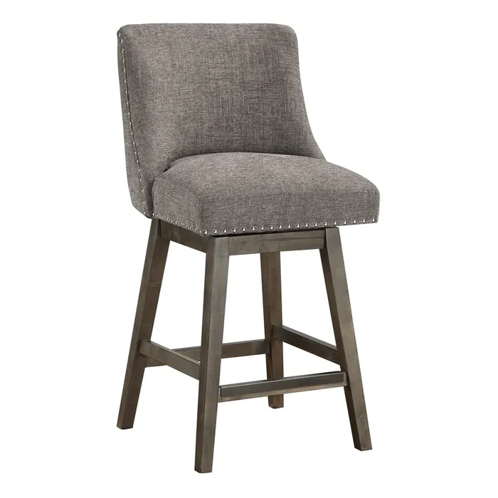 Maryon Upholstered Swivel Counter Stool
