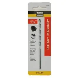 Masonry Drill Bit, 3/16 x 4-In.