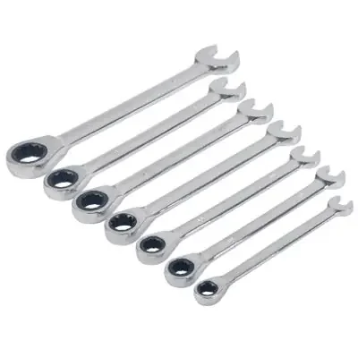 Master Mechanic 7-Pc. Ratcheting Wrench Set Metric