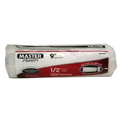 Master Painter Premium Paint Roller Cover Semi-Rough Surfaces