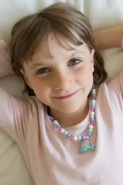 MATTE MERMAID NECKLACE ASST