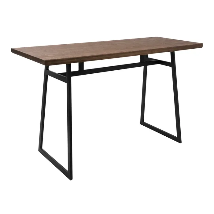 Matthias Metal and Wood Counter Height Dining Table