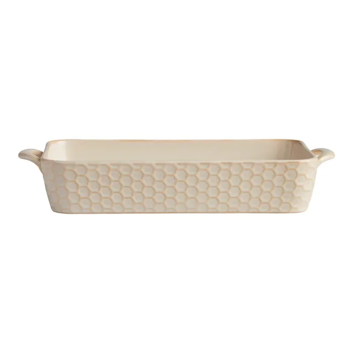 Medium Natural Textured Ceramic Baking Dish