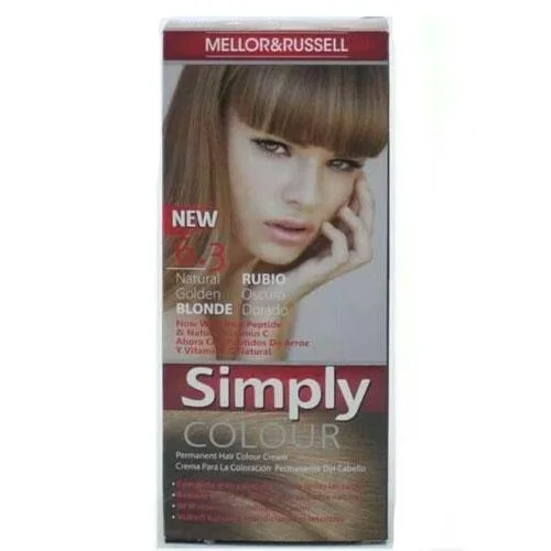 Mellor & Russell Simply Colour 6.3 Natural Golden Brown
