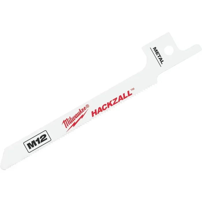 Milwaukee Hackzall 3-1/2 In. 20 TPI Metal Mini Reciprocating Saw Blade (5-Pack)