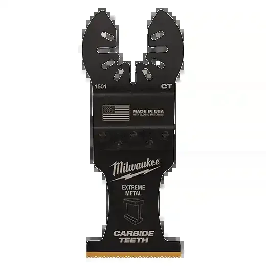 Milwaukee® Open-Lok™ 1-3/8″ Titanium Enhanced Carbide Teeth Metal Blade 3pk