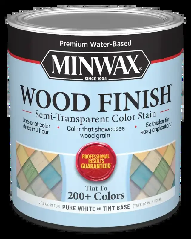 MINWAX® Wood Finish® Water-Based Semi-Transparent Color Stain