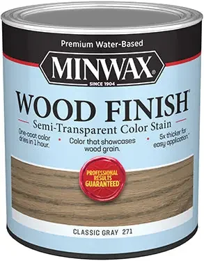MINWAX WOOD FINISH SEMTRANS GRAY QT