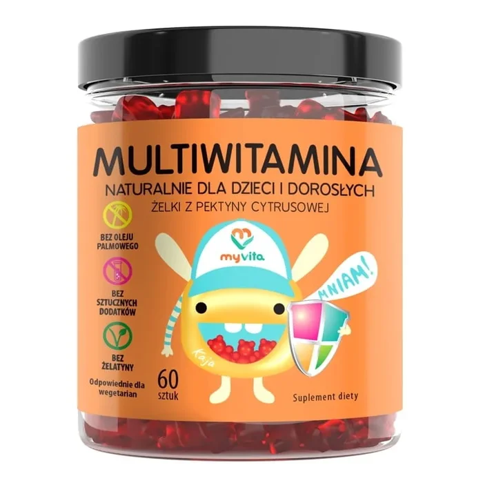 Multivitamingelees mit Zitruspektin 60 St – MYVITA